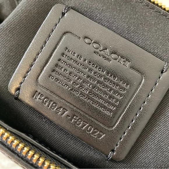 Coach Signature Mini Surrey - Picture 3 of 4